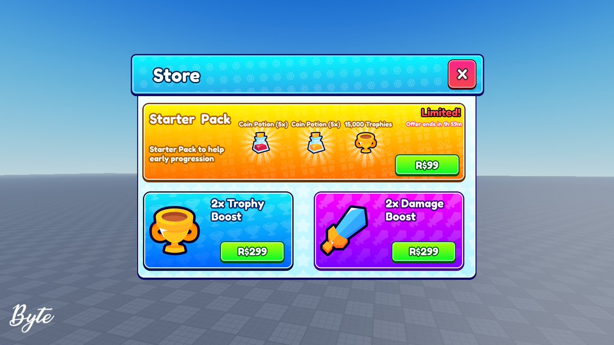 Aperçu de l’interface Roblox Store utilisée comme image de test